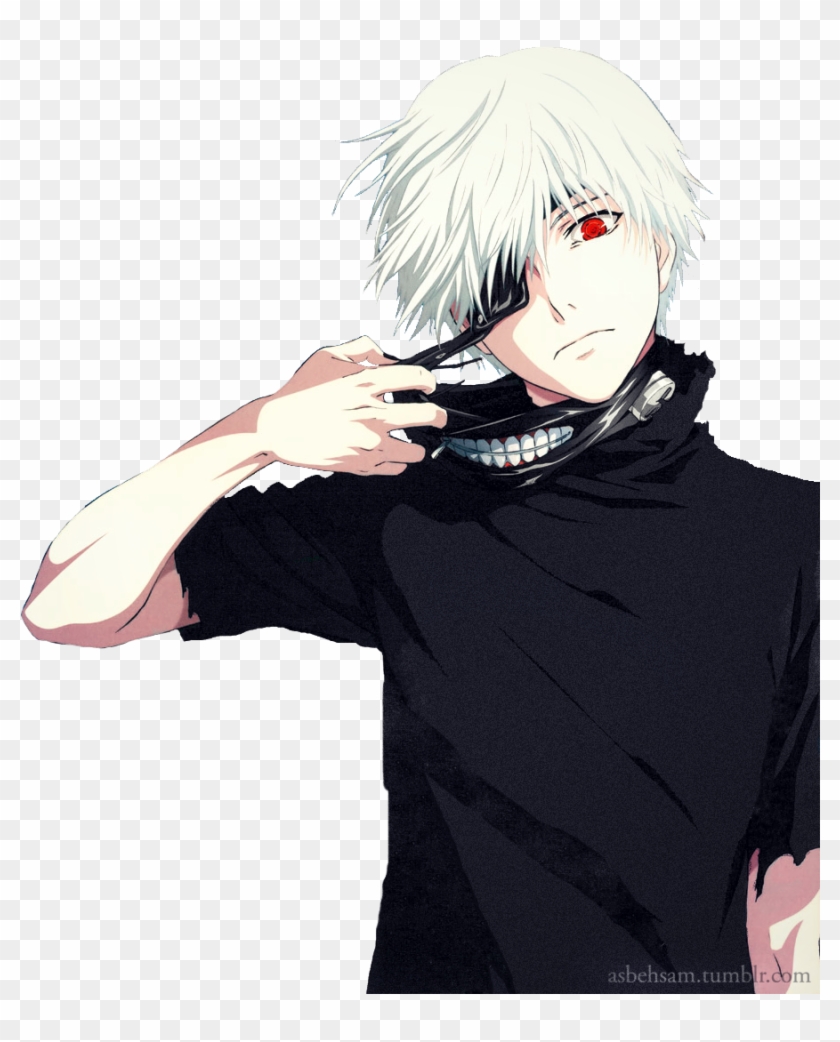 “transparent Ken Kaneki Taking Off His Mask On Your - Transparent Tokyo Ghoul Kaneki Clipart #4093710