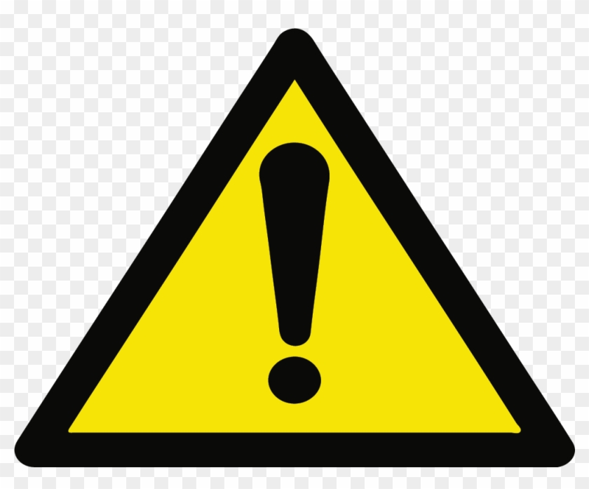 Yellow Label Poster - Prop 65 Warning Symbol Clipart