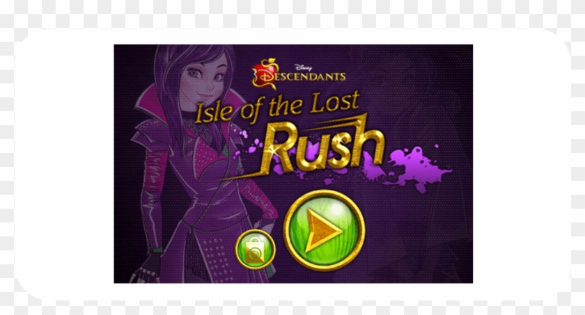Descendants Isle Of The Lost Rush Fwa - Graphic Design Clipart #4094454