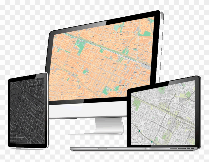 Let Us Help Your Business Embrace A Location Aware - Flat Panel Display Clipart