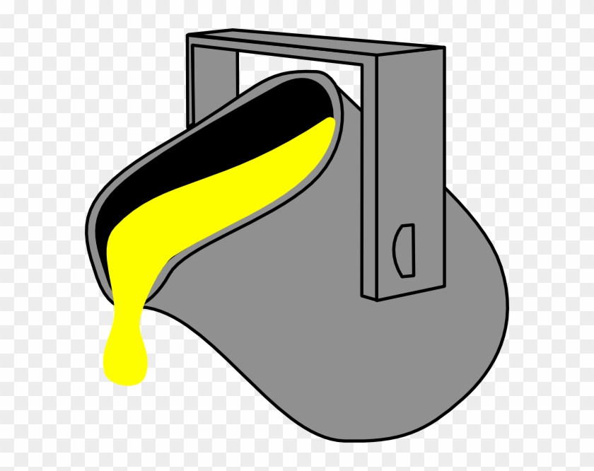 Yellow Paint Can Clipart - Png Download