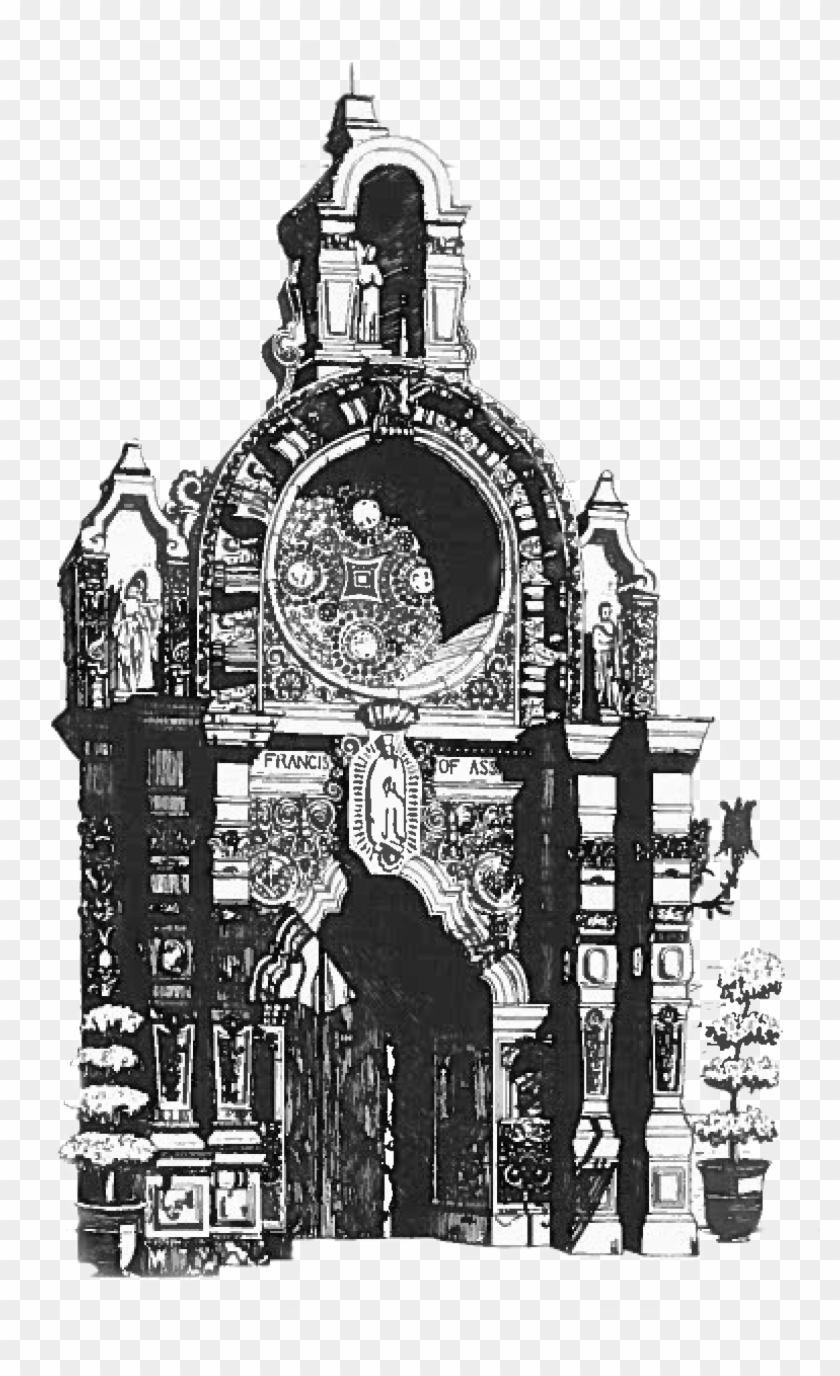 The Development Of Spanish Revival Architecture In - Triumphal Arch Clipart #4094970