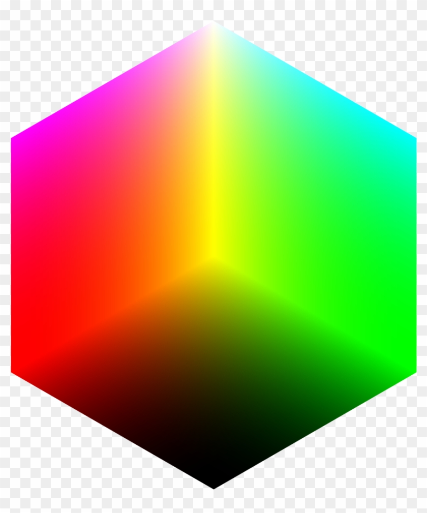 Rgb Colorcube Corner Yellow - Rgb Color Cube Corners Clipart #4095103