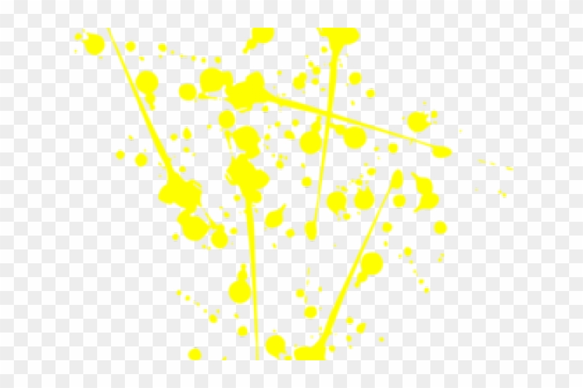 Paint Clipart Yellow - Black Orange Background Art - Png Download #4095107