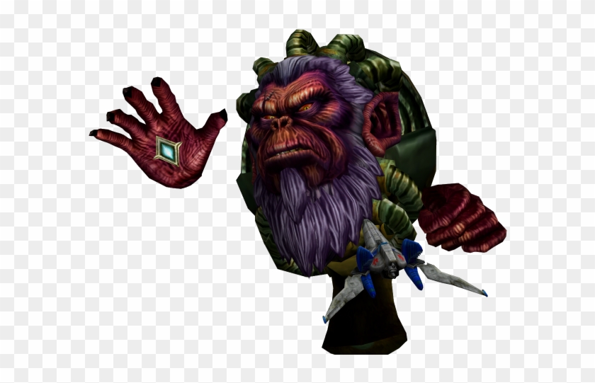 Bnok2hf - Andross Star Fox Png Clipart