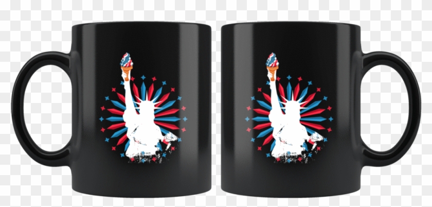 Statue Of Liberty Ice Cream Cone Torch Mug - Mug Clipart
