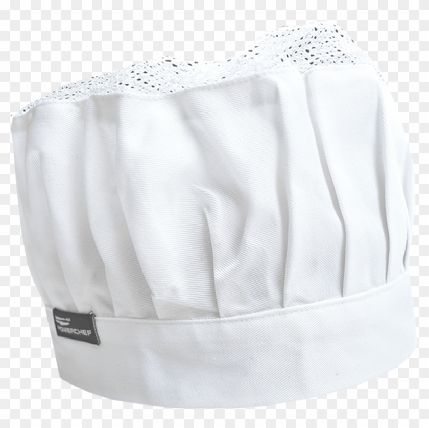 Netted Top Bakers Or Chef Hat - Beanie Clipart