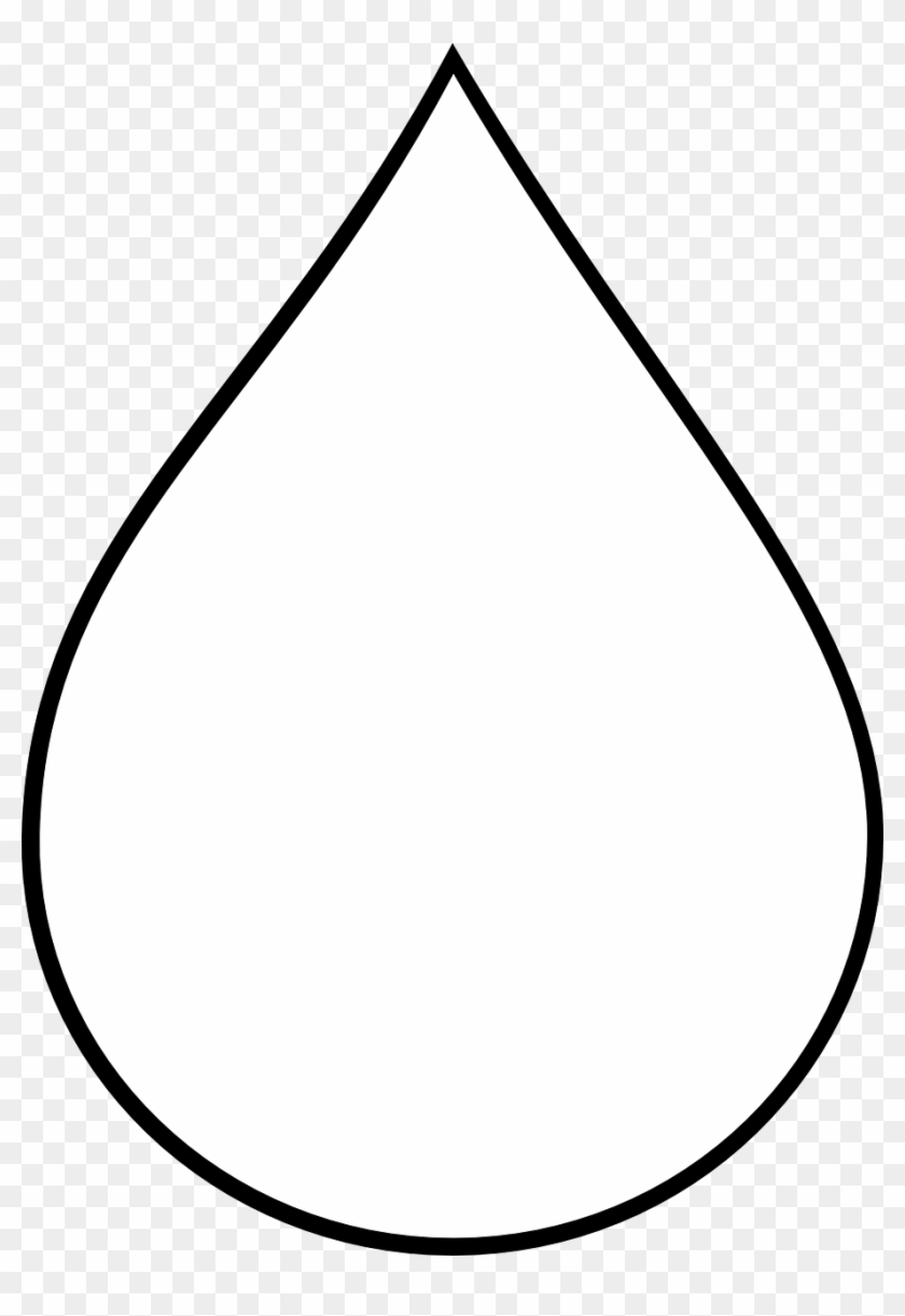 Water Drop Rain Tear White Png Image - White Raindrop Clipart