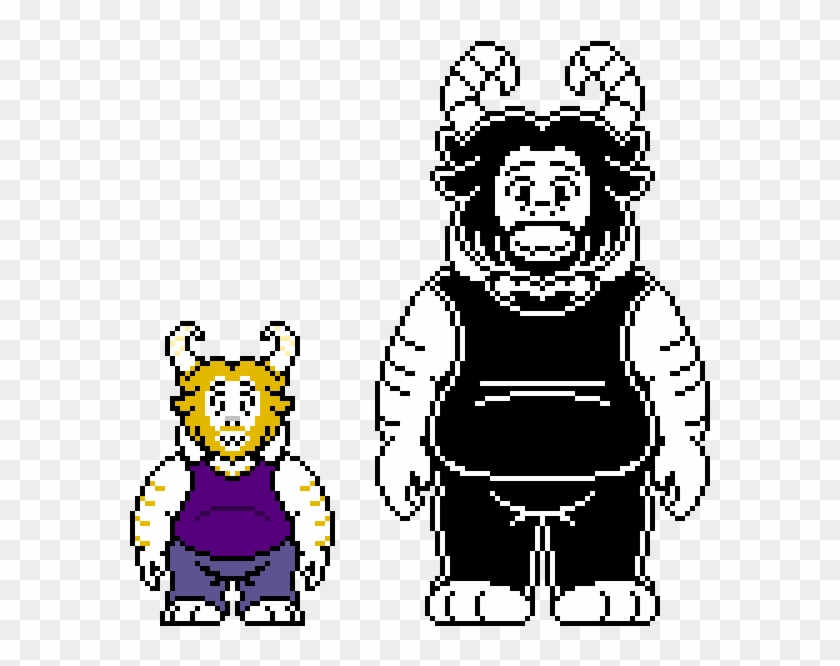 Storyswap Color Asgore Sprites - Storyswap Asgore Clipart