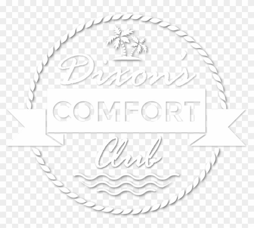 Dixon's Comfort Club Badge In White With Drop Shadow - Scout Logo Sri Lanka Clipart #4096129