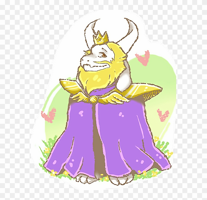 #undertale #asgore #king #tobyfox #freetoedit - Cartoon Clipart