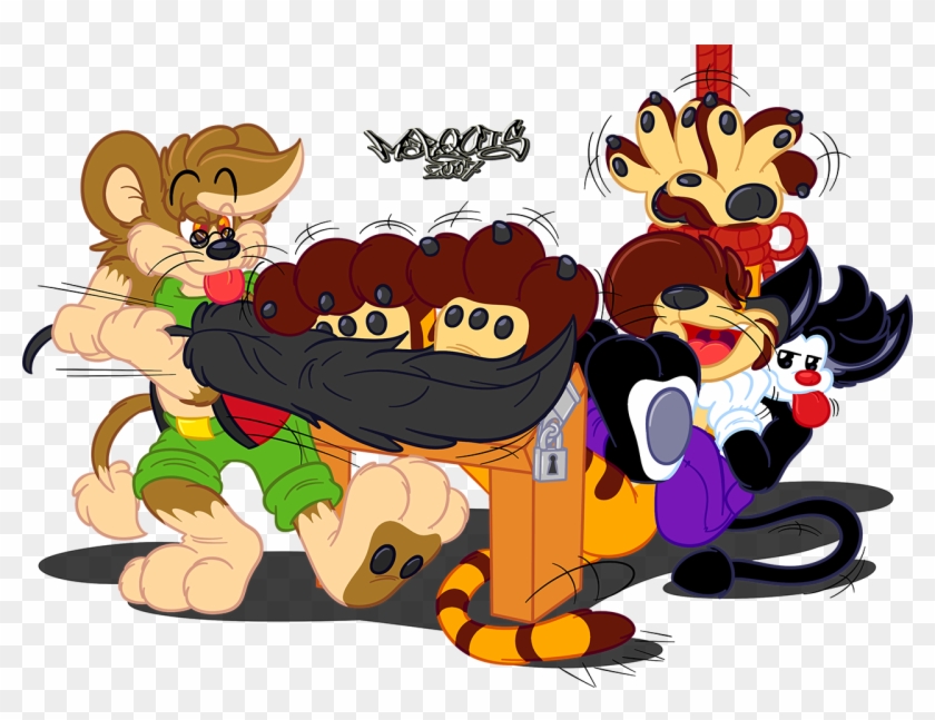 Tapout - Cartoon Clipart