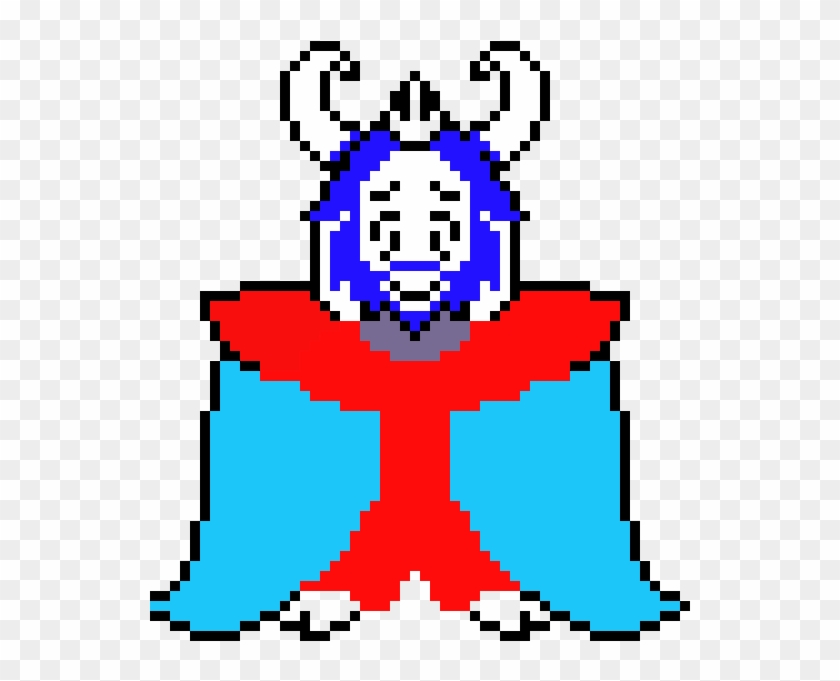Asgore - Underswap Asgore Pixel Art Clipart #4096496