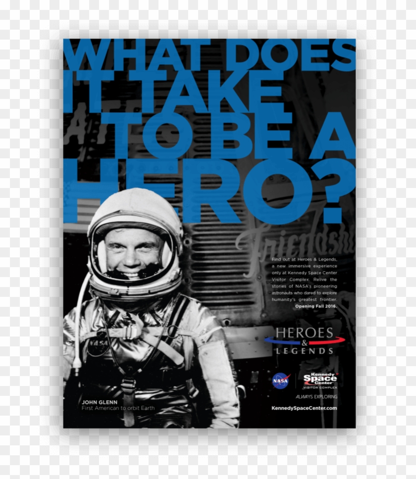 Single Column Print - John Glenn Clipart #4096756