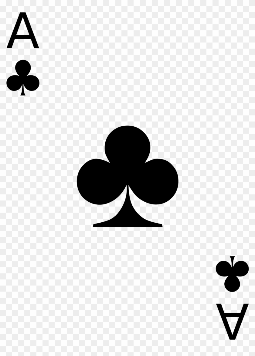 Playing Card Ace Of Diamond Clipart #4096863