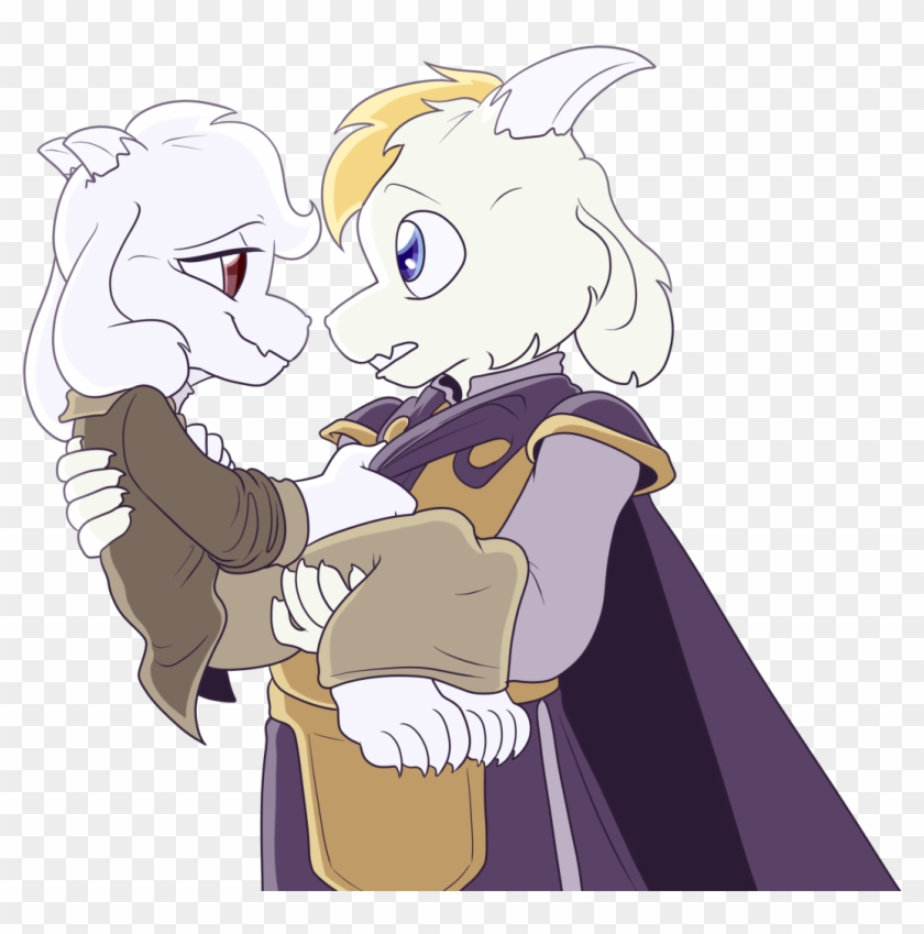 Персонажи,asgore - Female Goat Monster Undertale Clipart