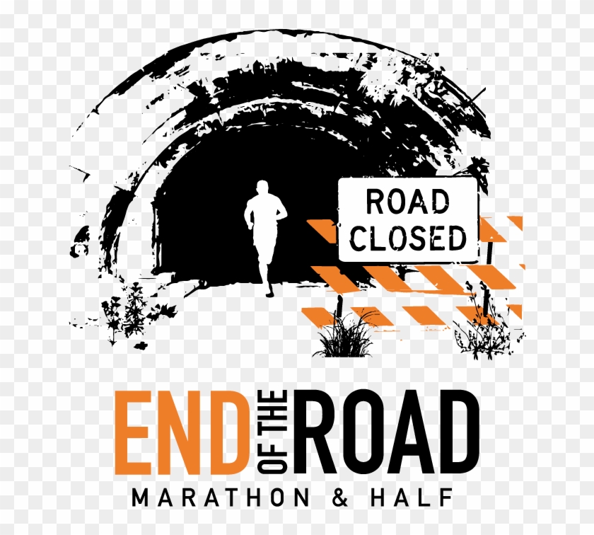 End Of The Road Half Marathon - End Of The Road Marathon Medal Clipart #4097269