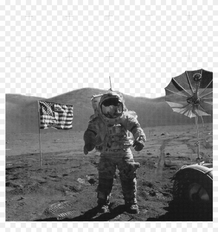 Kennedy Space Center Visitor Complex - Apollo 17 Astronaut Clipart