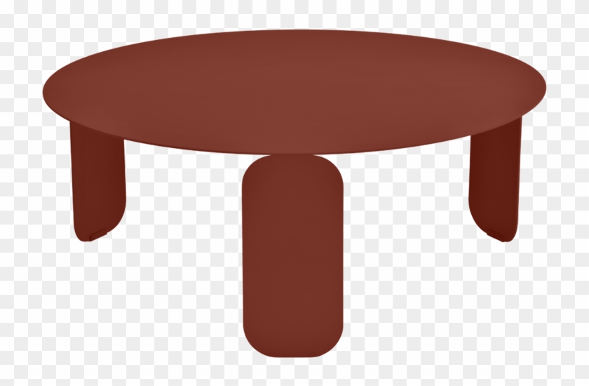Table Basse Ø 80 Cm Bebop Ocre Rouge - Coffee Table Clipart