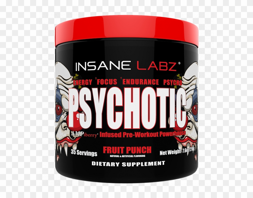 Insanelabz Psychotic 250 Гр - Insane Labz Psychotic Png Clipart #4097743