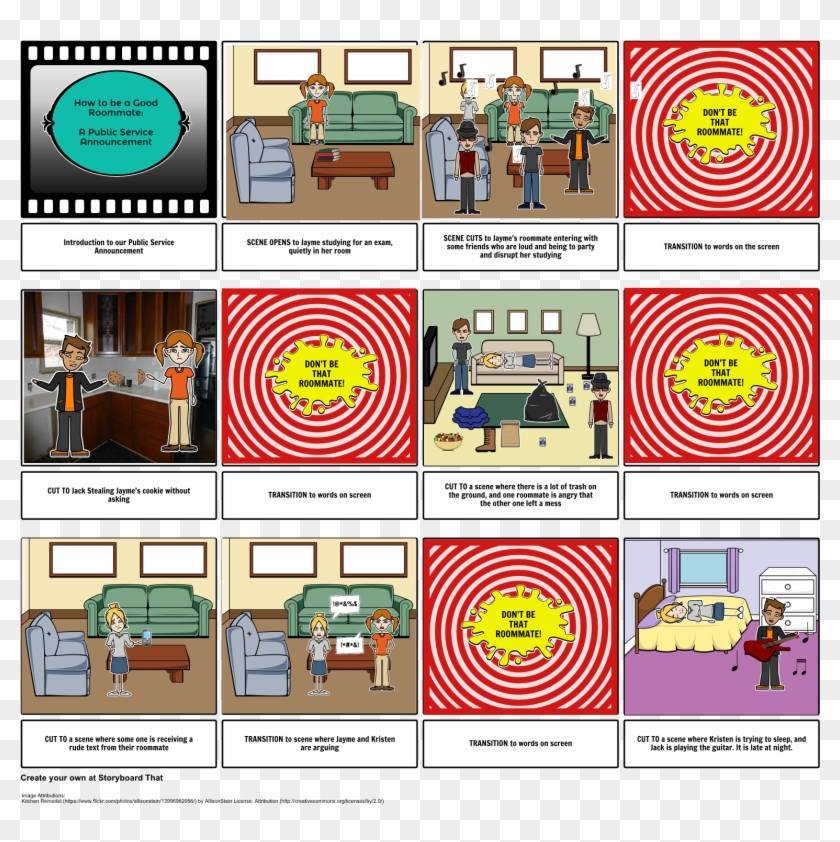 How To Be A Good Roommate - Graphic Design Clipart