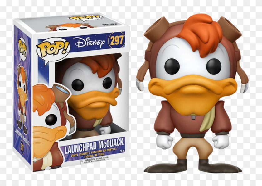 Launchpad Mcquack Pop Vinyl Figure - Funko Pop Darkwing Clipart