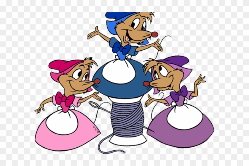 Cinderella Clipart Friend - Cinderella Mice - Png Download