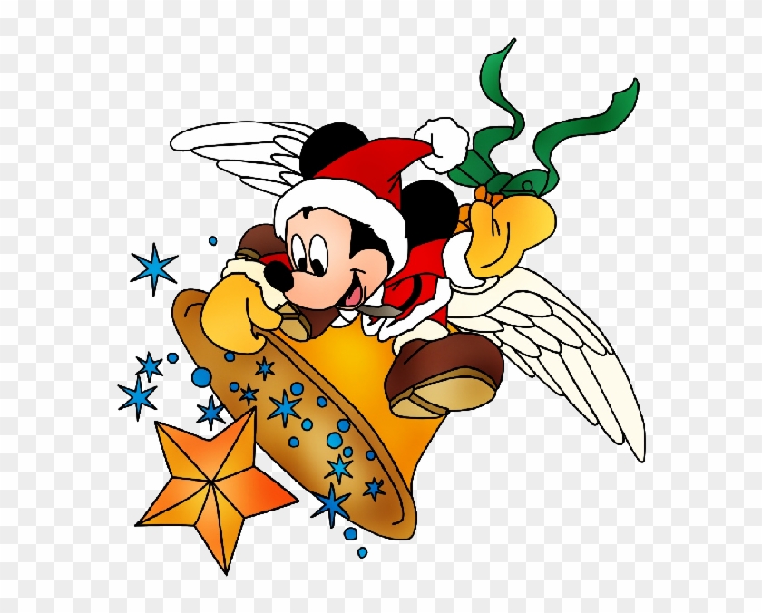 Mickey Mouse Xmas Clip Art Images - Disney World Christmas Clipart - Png Download