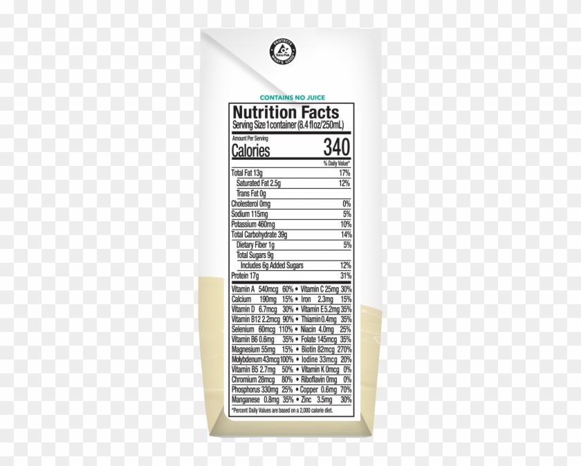 Vanilla Cream Flavor - Label Clipart