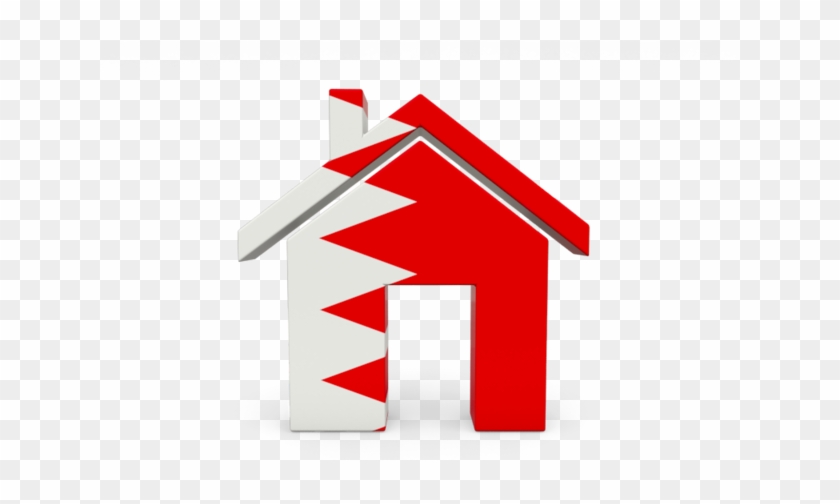Flag Icon, Png Format, Kingdom Of Bahrain, Symbols, - Graphic Design Clipart