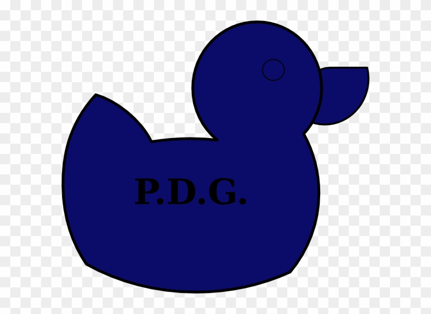Purple Duck Clip Art At Clker - Duck - Png Download #4098447
