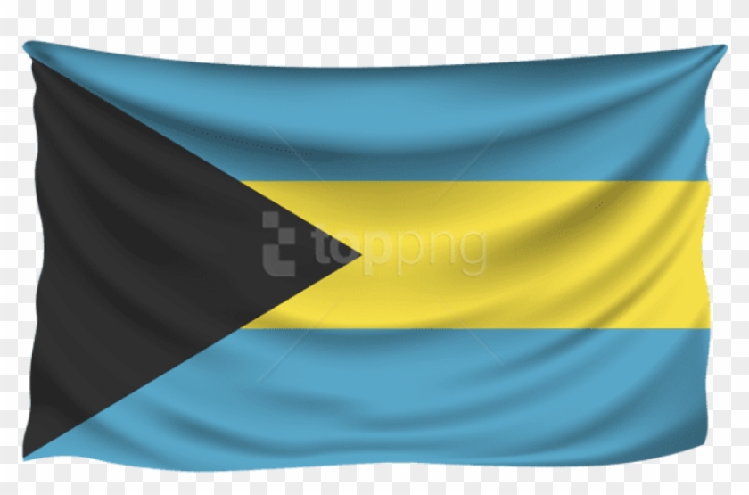 Free Png Bahamas Wrinkled Flag Png Images Transparent - Flag Clipart