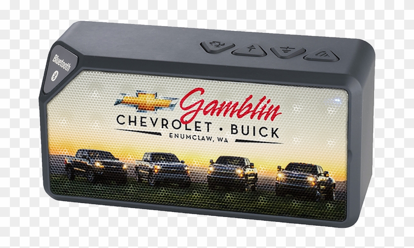 Dealer Personalized Jabba Bluetooth Speaker Full Color - Chevrolet Clipart