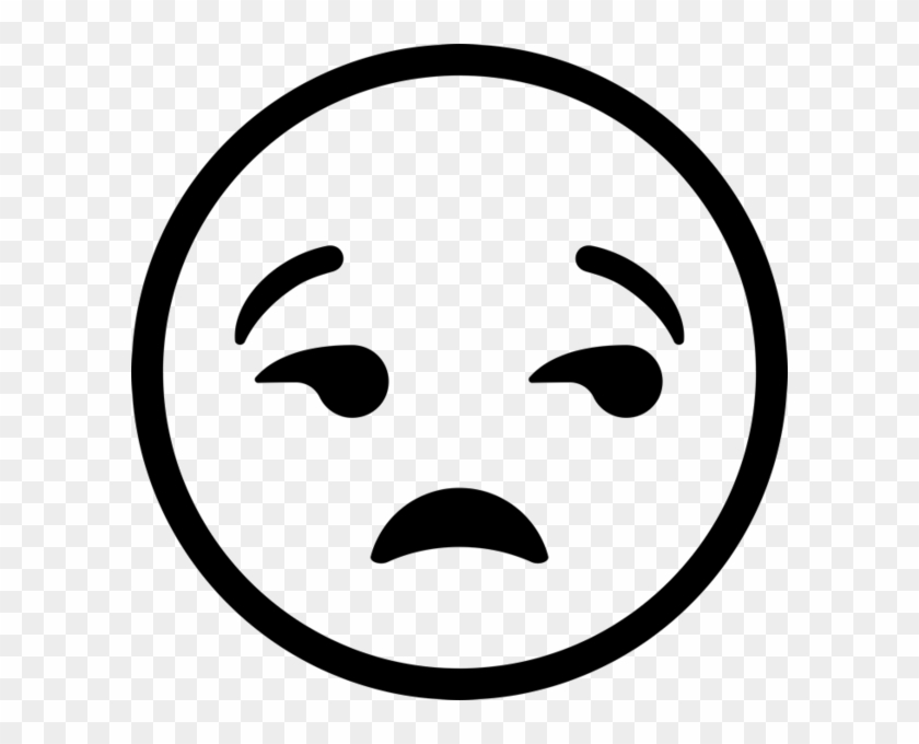 Smirk Emoji Png Black And White Clipart #4098733