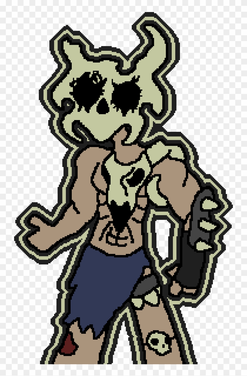 Broken Skull Re-draw - Cartoon Clipart #4098801