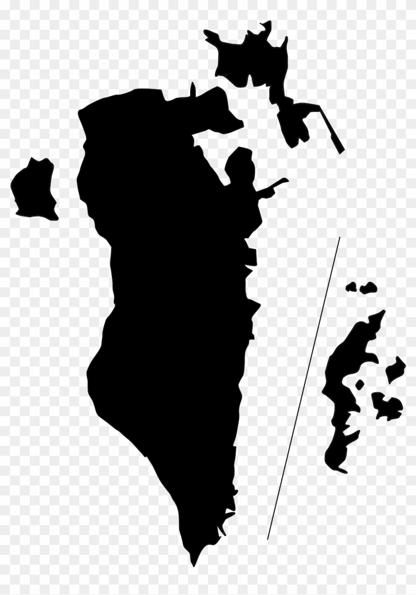 Bahrain - Bahrain Silhouette Clipart