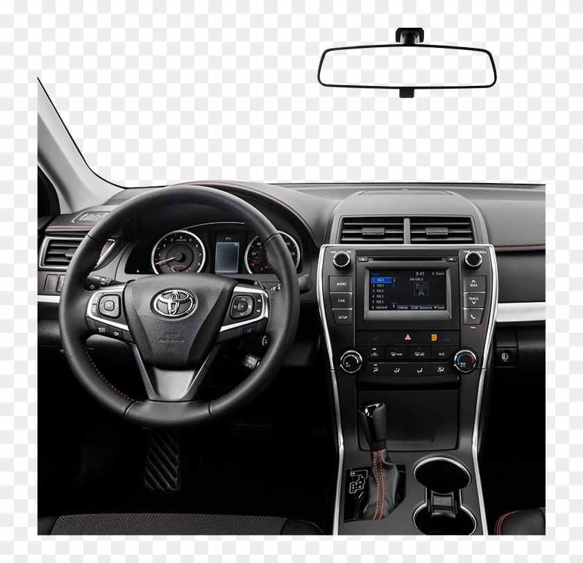 Toyota Camry Black 2017 Clipart