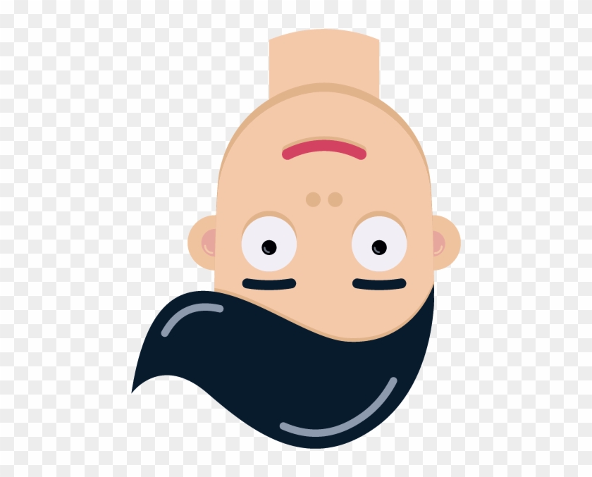 Man Face Emoji Messages Sticker-4 - Cartoon Clipart