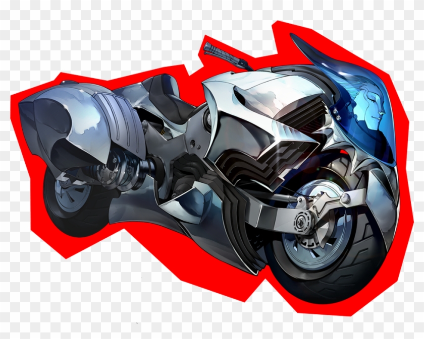 Joanna - Persona 5 Makoto Bike Clipart