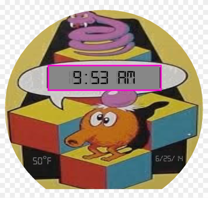 Q-bert Preview Clipart