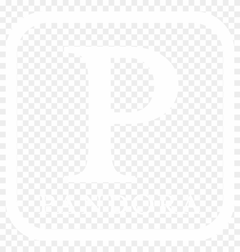 Limited Edition Signed & Numbered Copies Available - Pandora Music Logo Black Clipart