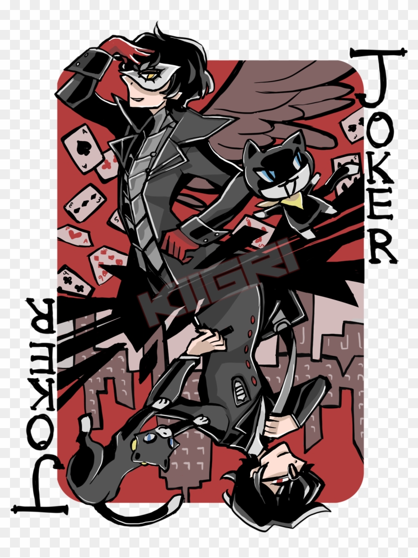 Persona 5 Print For Cpac - Cartoon Clipart