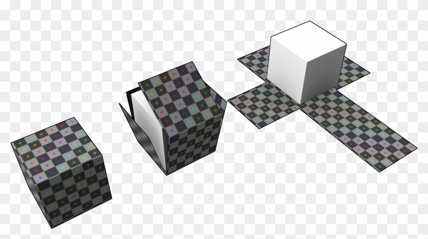 Cube Representative Uv Unwrapping - Blender Cube Uv Unwrap Clipart