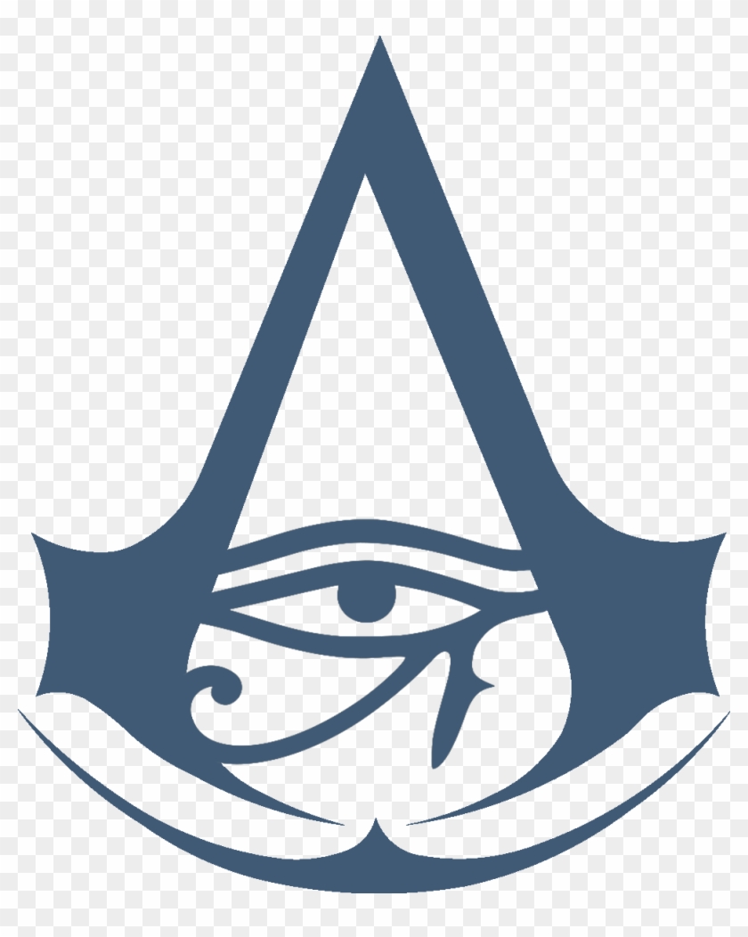 Drawn Symbol Assassins Creed - Assassin's Creed Origins Logo Clipart
