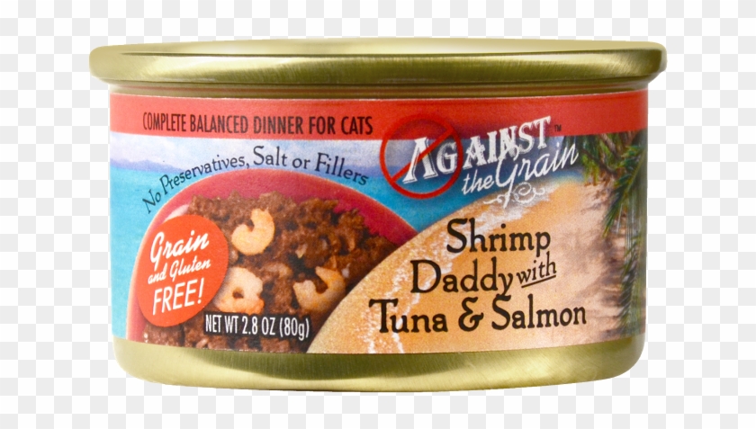 Against The Grain Shrimp Daddy With Tuna And Salmon - Convenience Food Clipart #410418