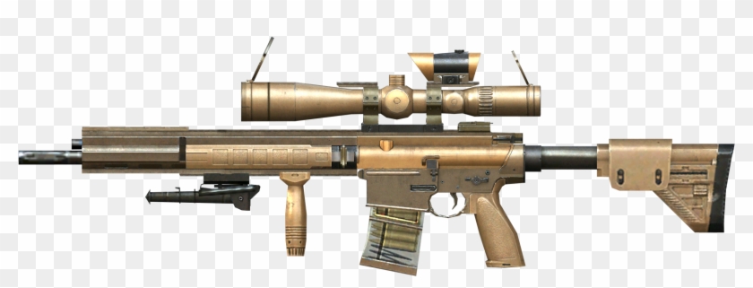 Chrome Sniper With Scope Png Image - Schmidt & Bender 3 20x50 Pm Ii Clipart #411168