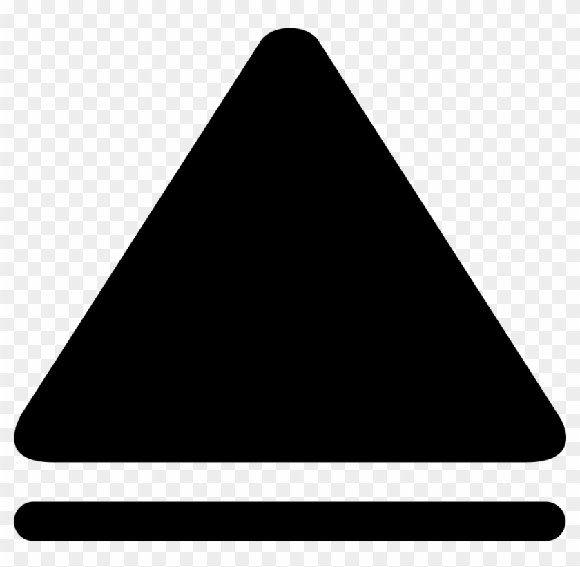 Up Arrow Black Triangle Symbol Svg Png Icon Free Download - Icono Triangulo Png Clipart