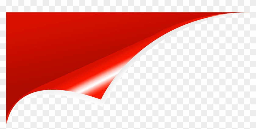 Red Corner Design Png Clipart