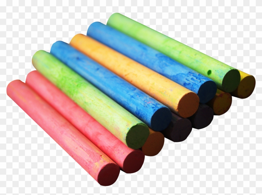 Color Chalk Piece Png Image - Color Chalk Png Clipart #411684