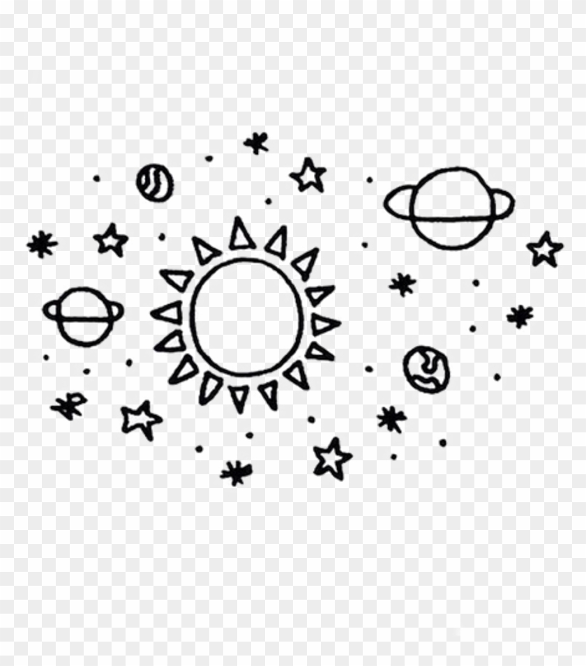 Planet Transparent Tumblr - Planet Drawing Clipart